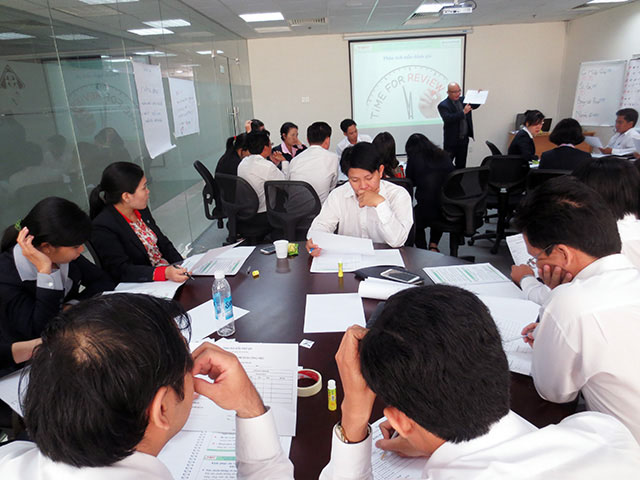 Kỹ năng hướng dẫn và động viên Nhân Viên làm việc hiệu quả - Sacombank (09 & 10.12.2014)